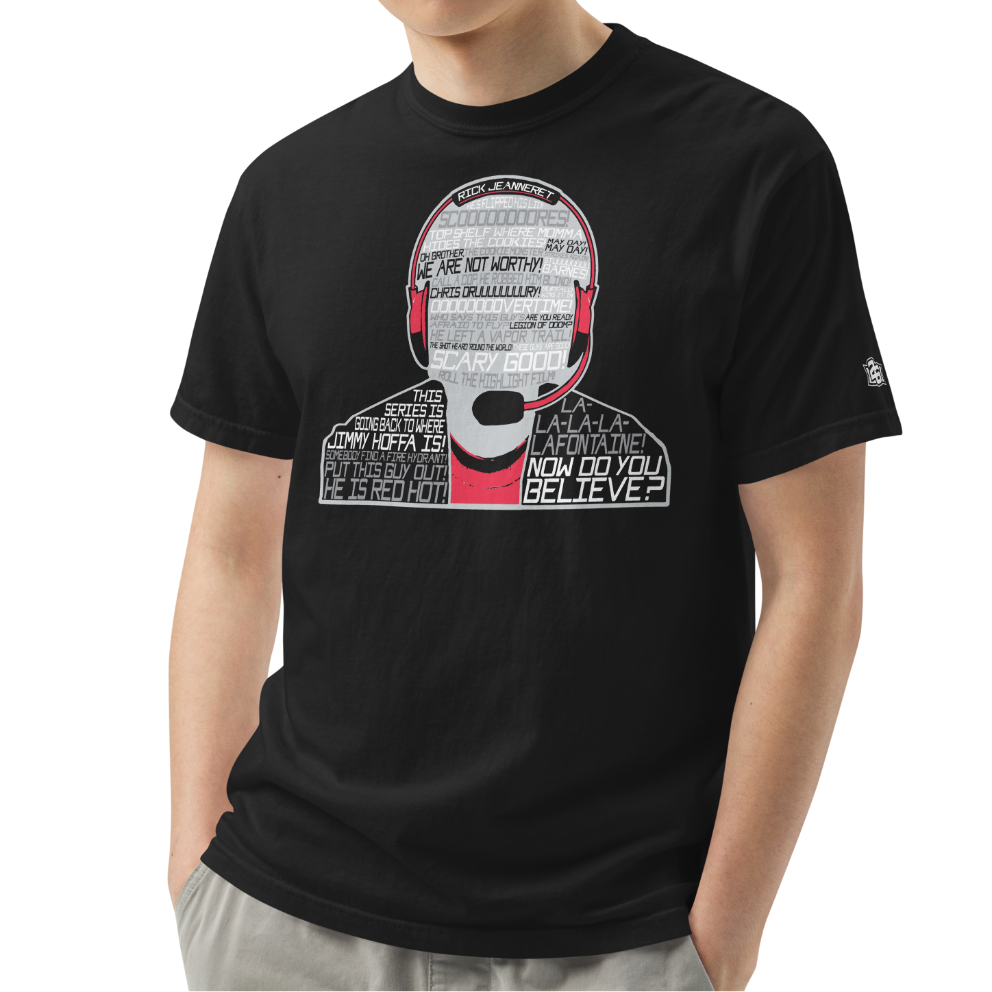 Black (100% ringspun cotton)