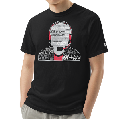 Black (100% ringspun cotton)
