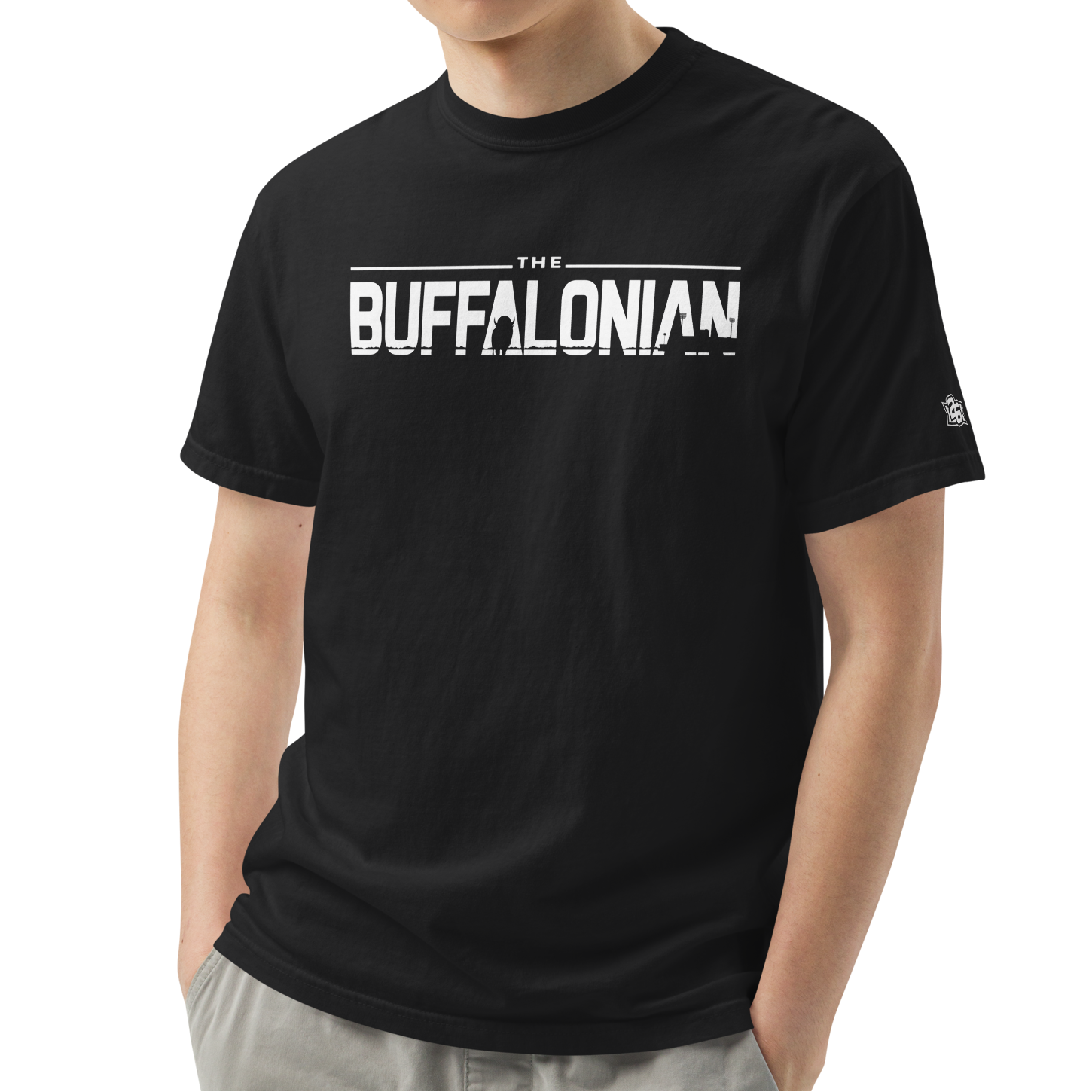 Black (100% ringspun cotton)