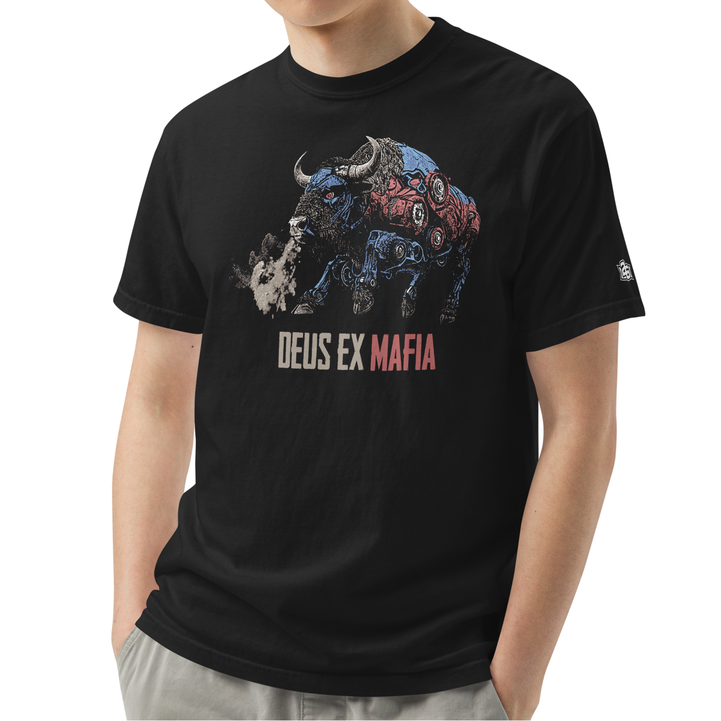 Black (100% ringspun cotton)