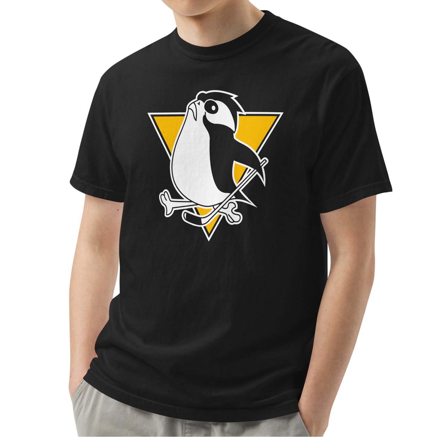 Black (100% ringspun cotton)