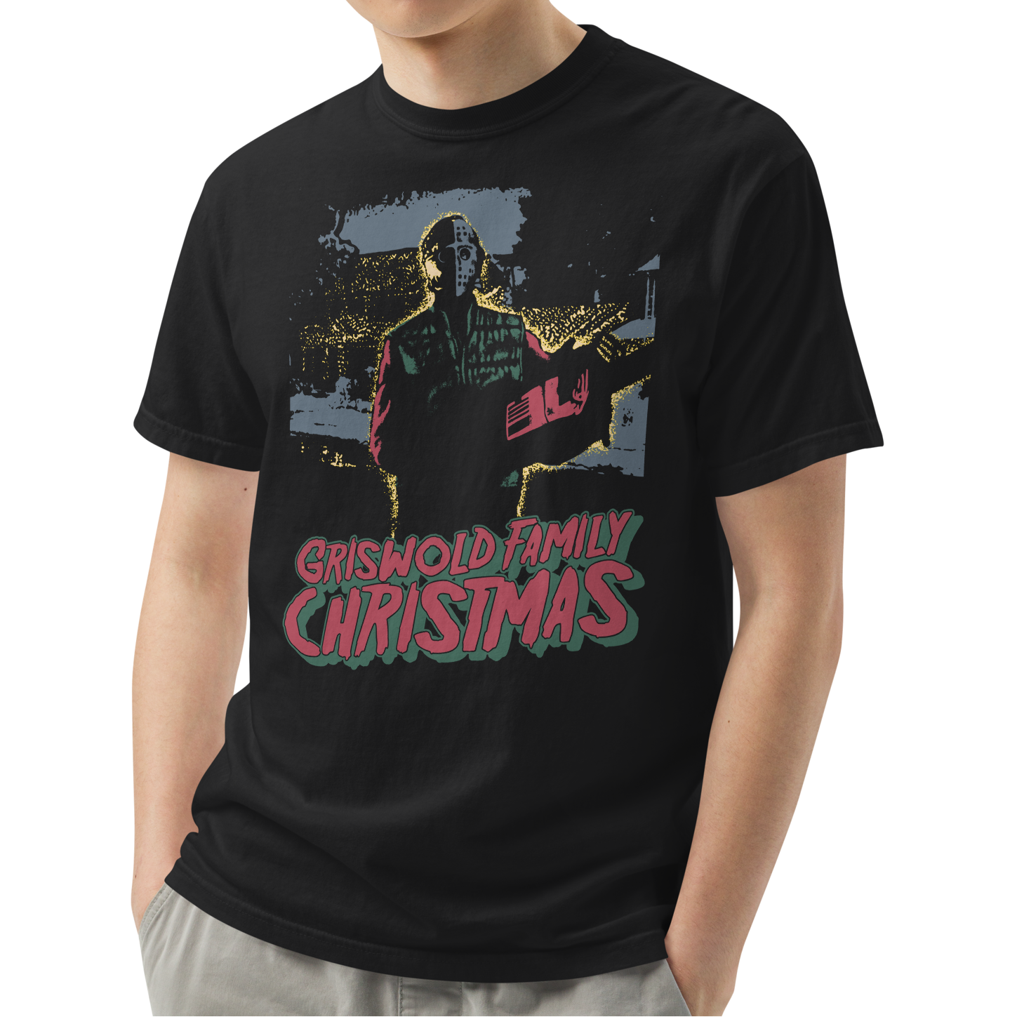 Black (100% ringspun cotton)