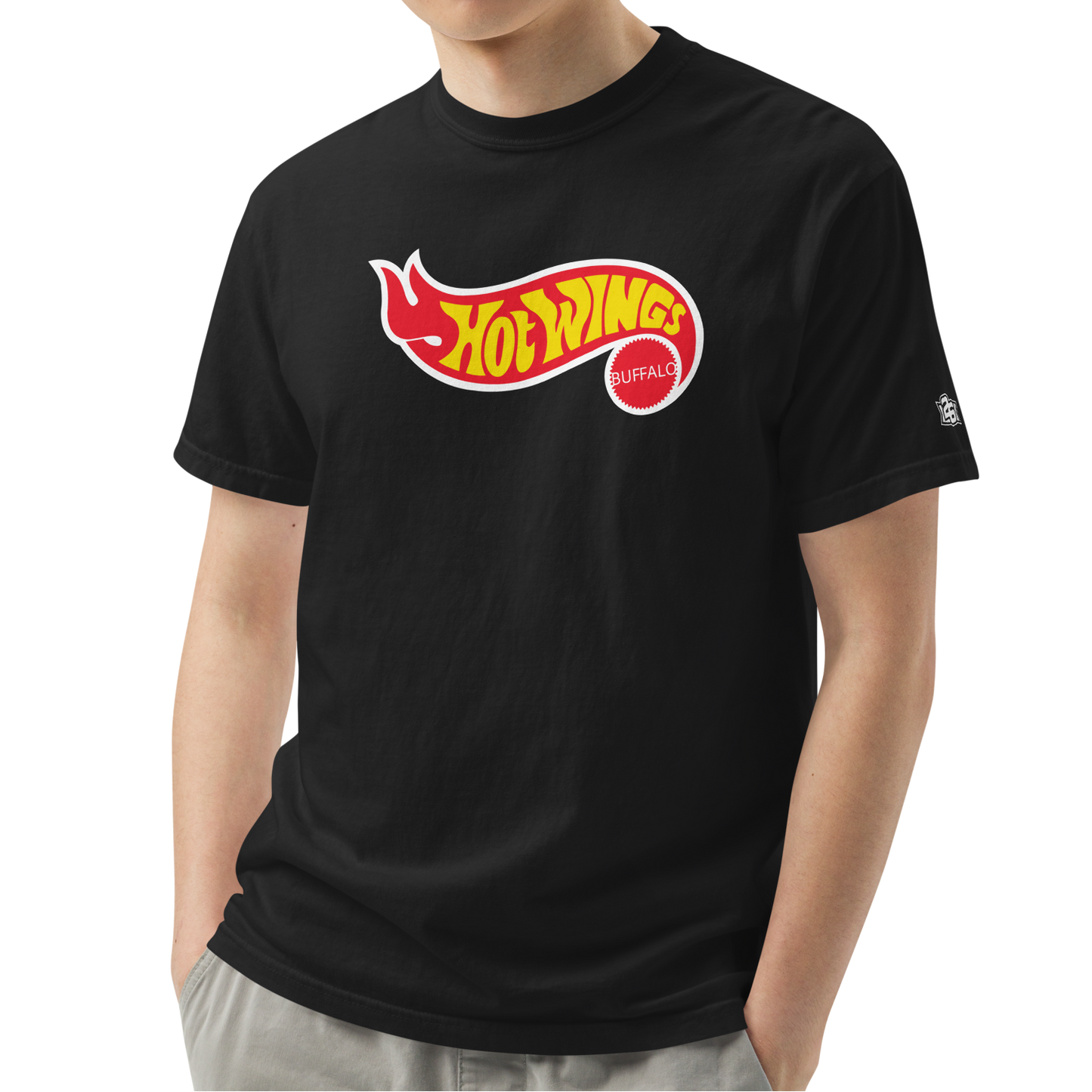 Black (100% ringspun cotton)