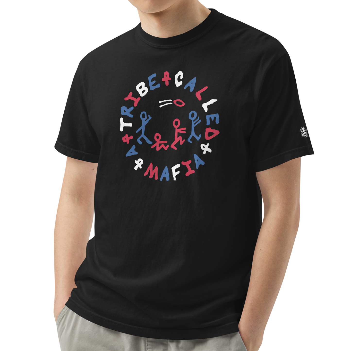 Black (100% ringspun cotton)