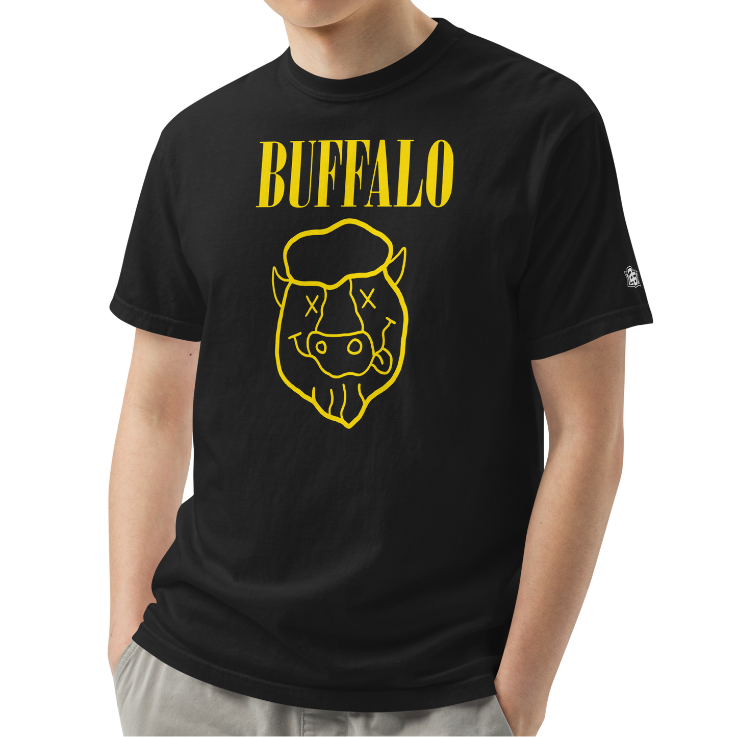 Black (100% ringspun cotton)