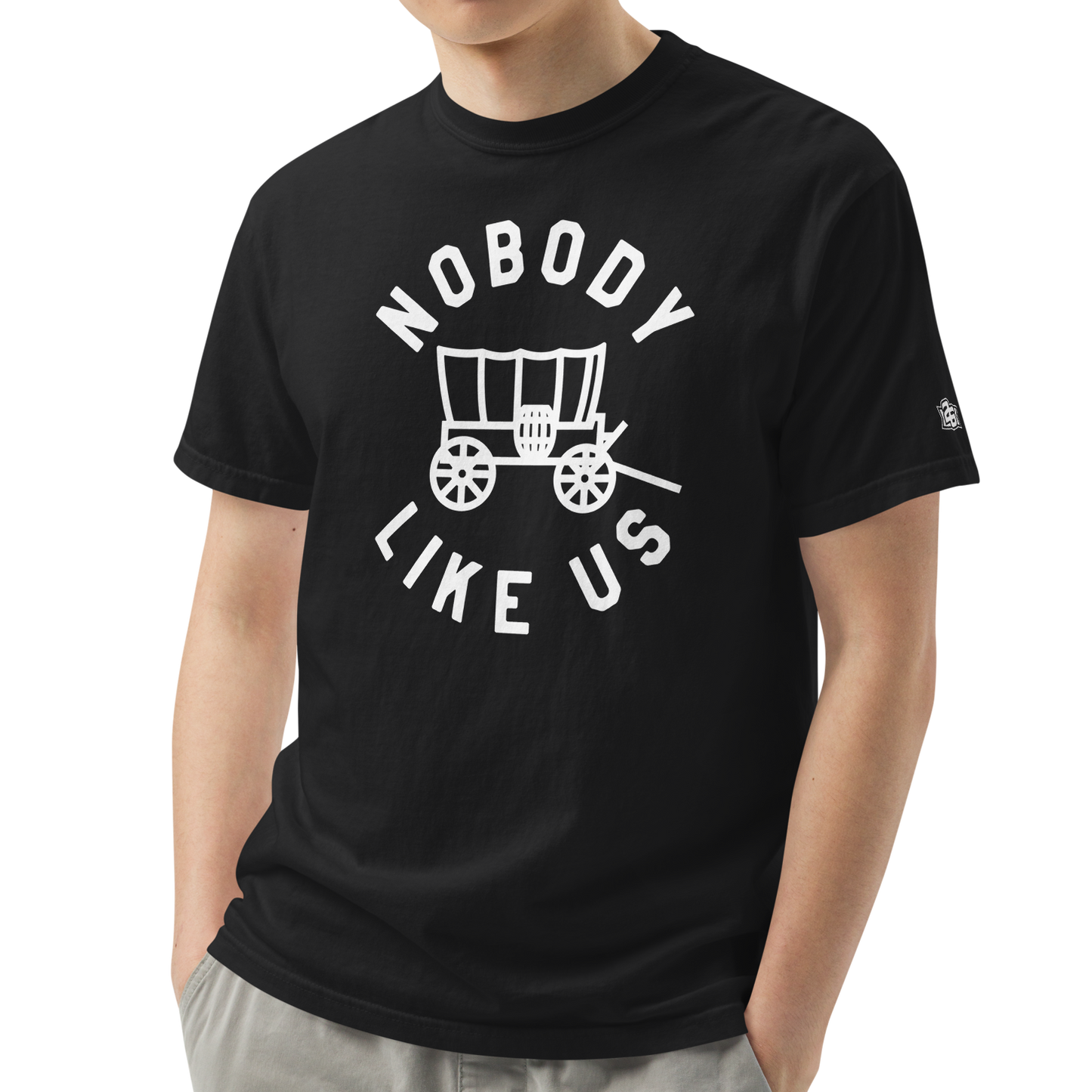 Black (100% ringspun cotton)