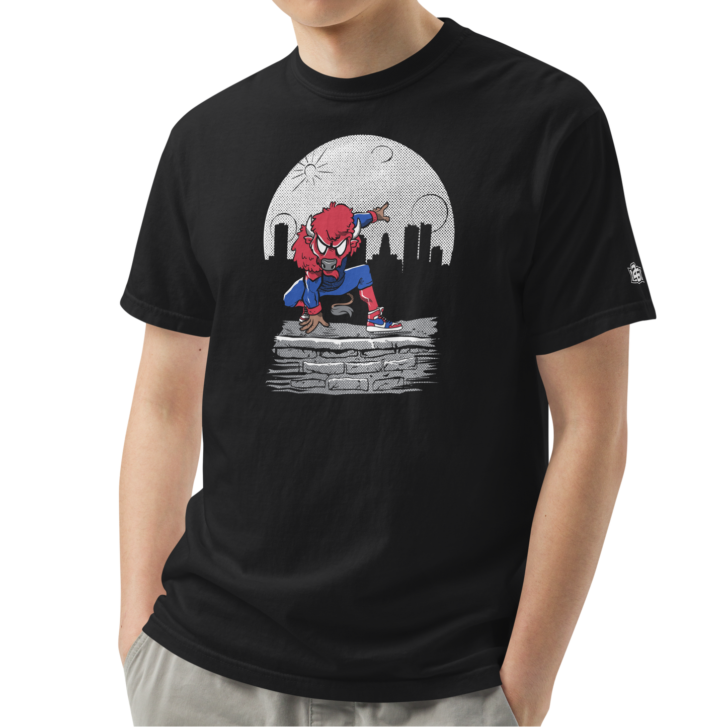 Black (100% ringspun cotton)