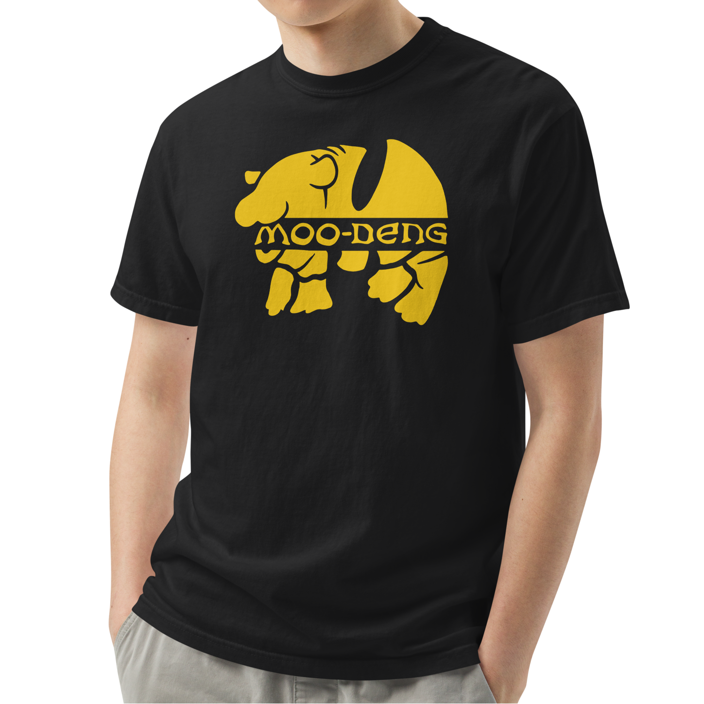 Black (100% ringspun cotton)