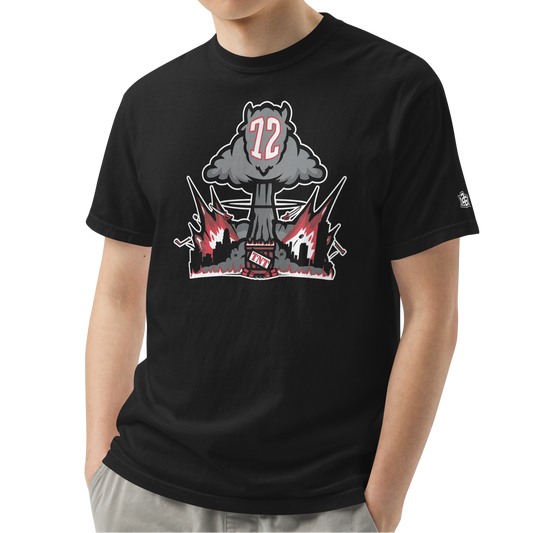Black (100% ringspun cotton)