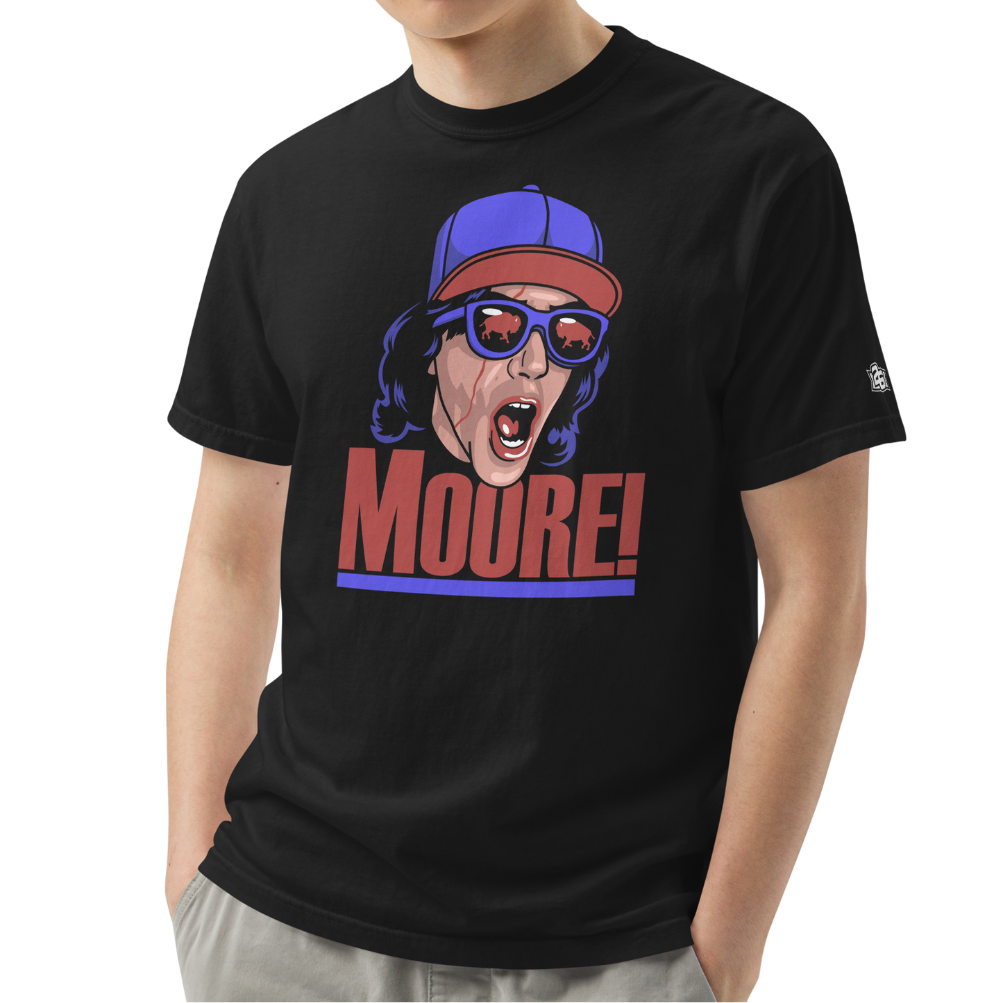 Black (100% ringspun cotton)