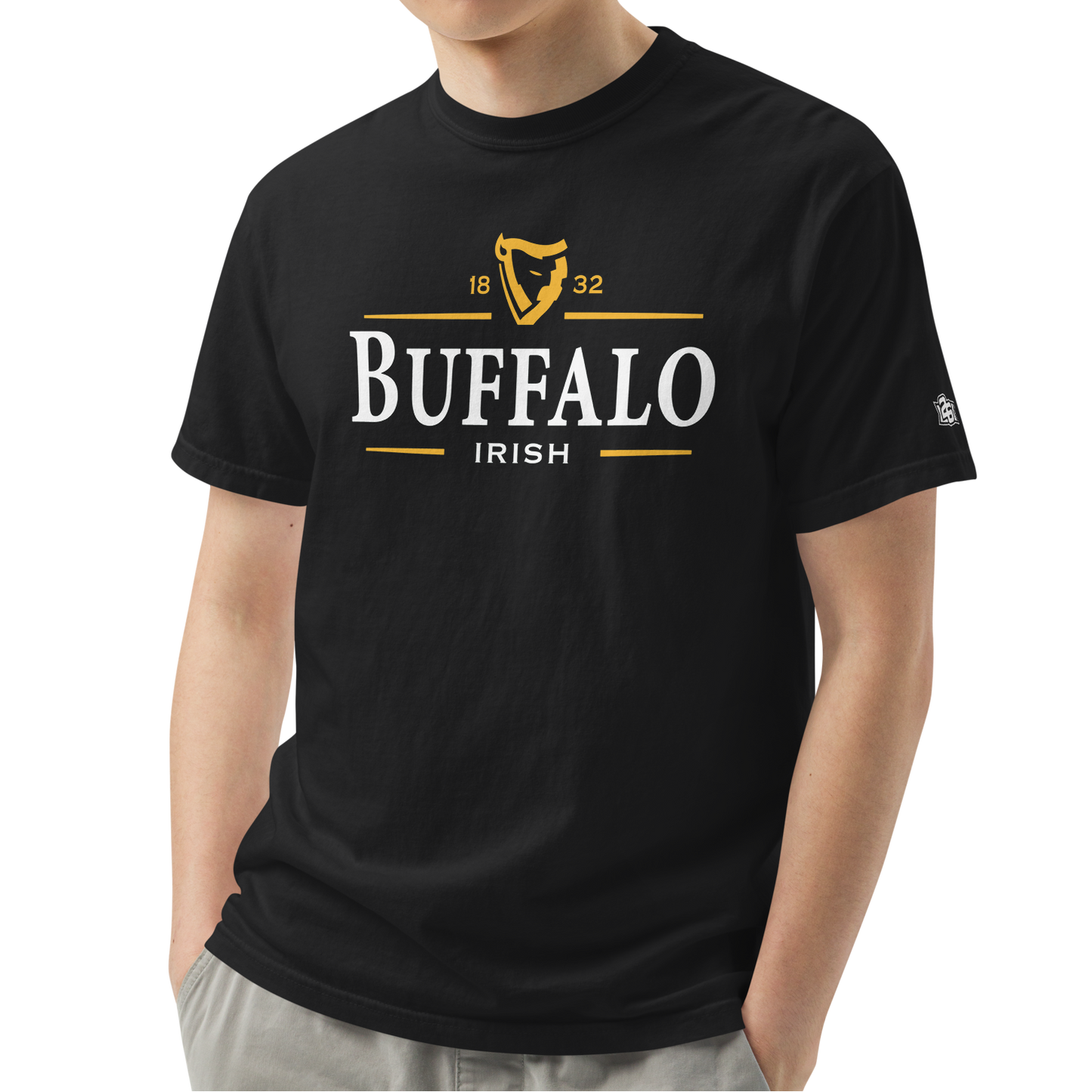 Black (100% ringspun cotton)
