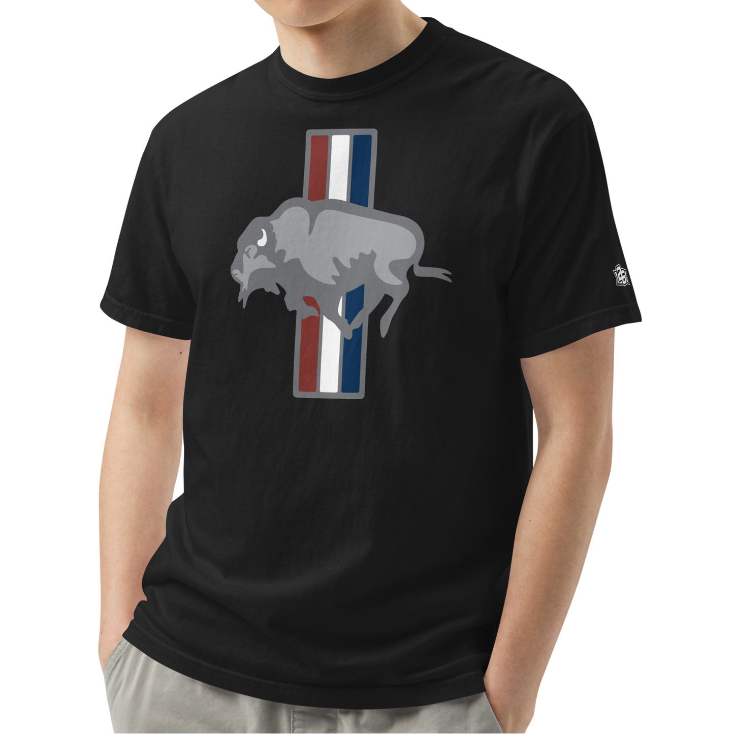 Black (100% ringspun cotton)