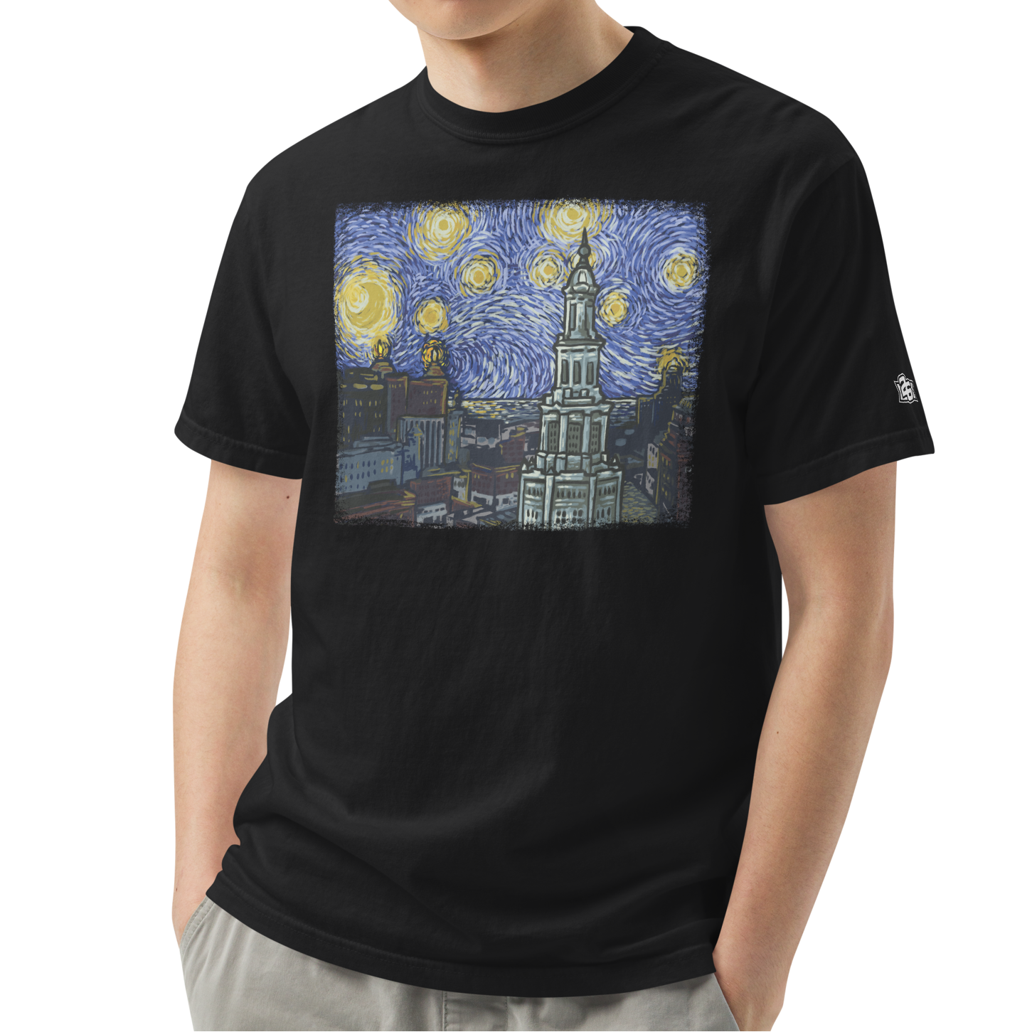 Black (100% ringspun cotton)
