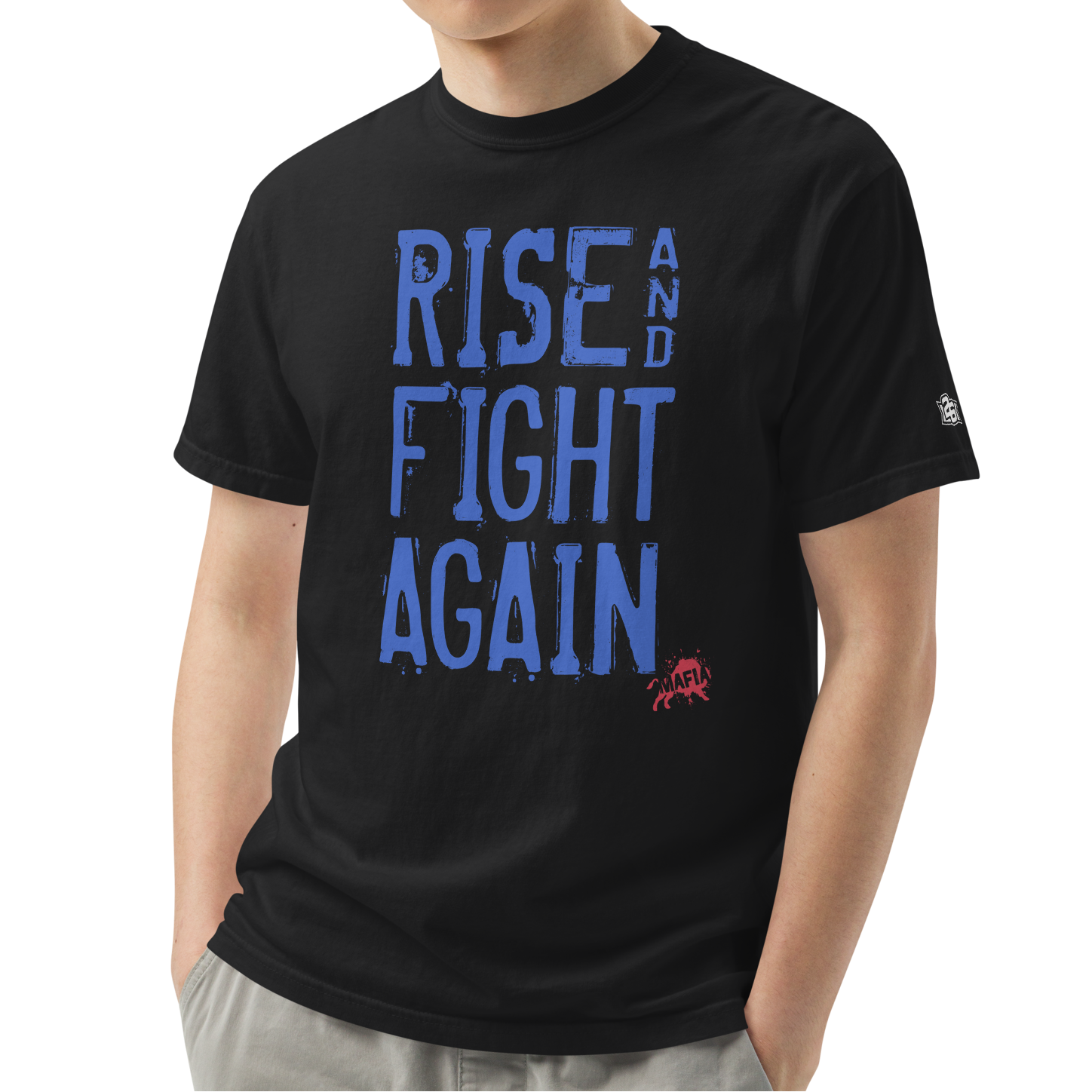 Black (100% ringspun cotton)