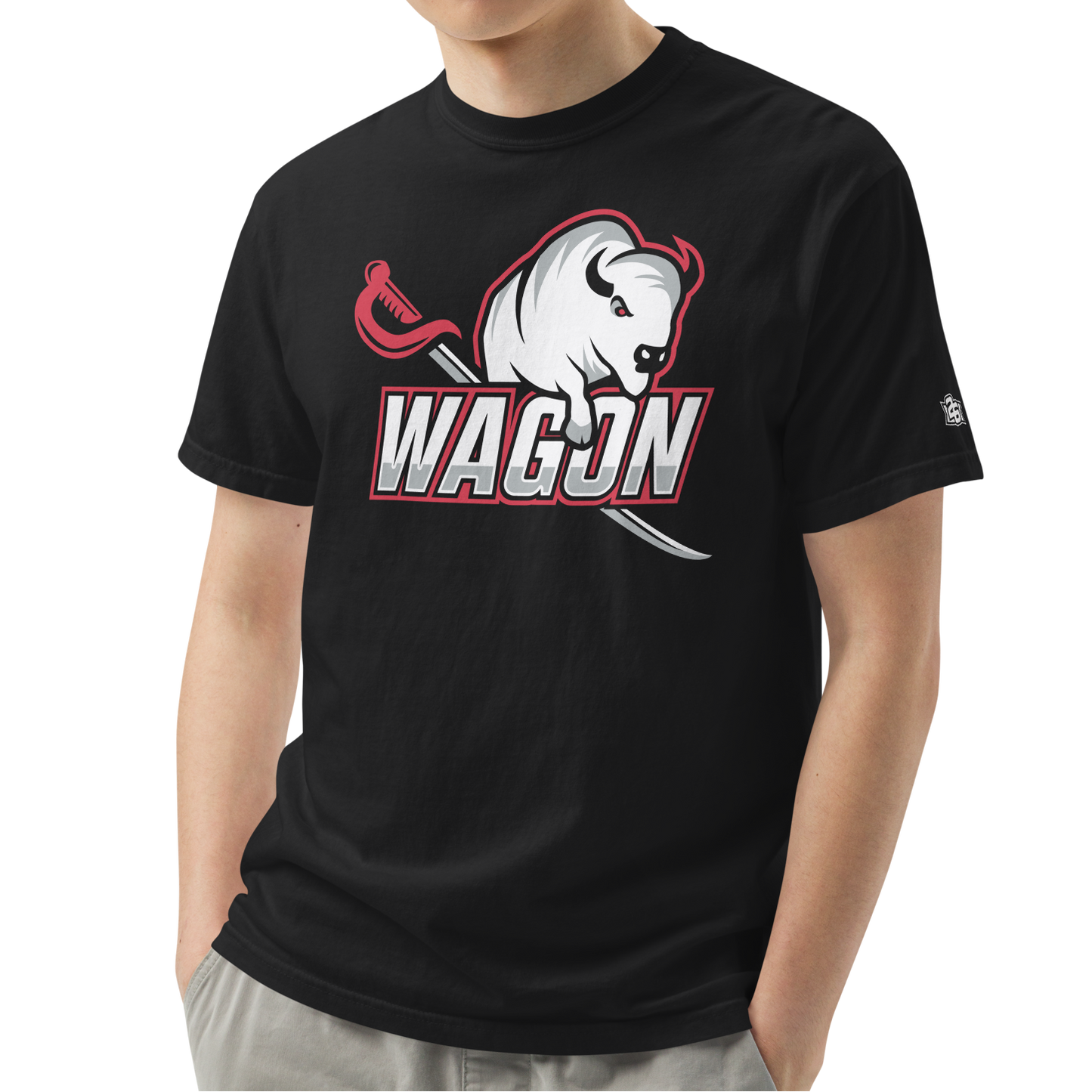 Black (100% ringspun cotton)