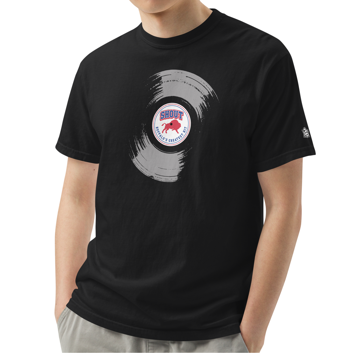 Black (100% ringspun cotton)