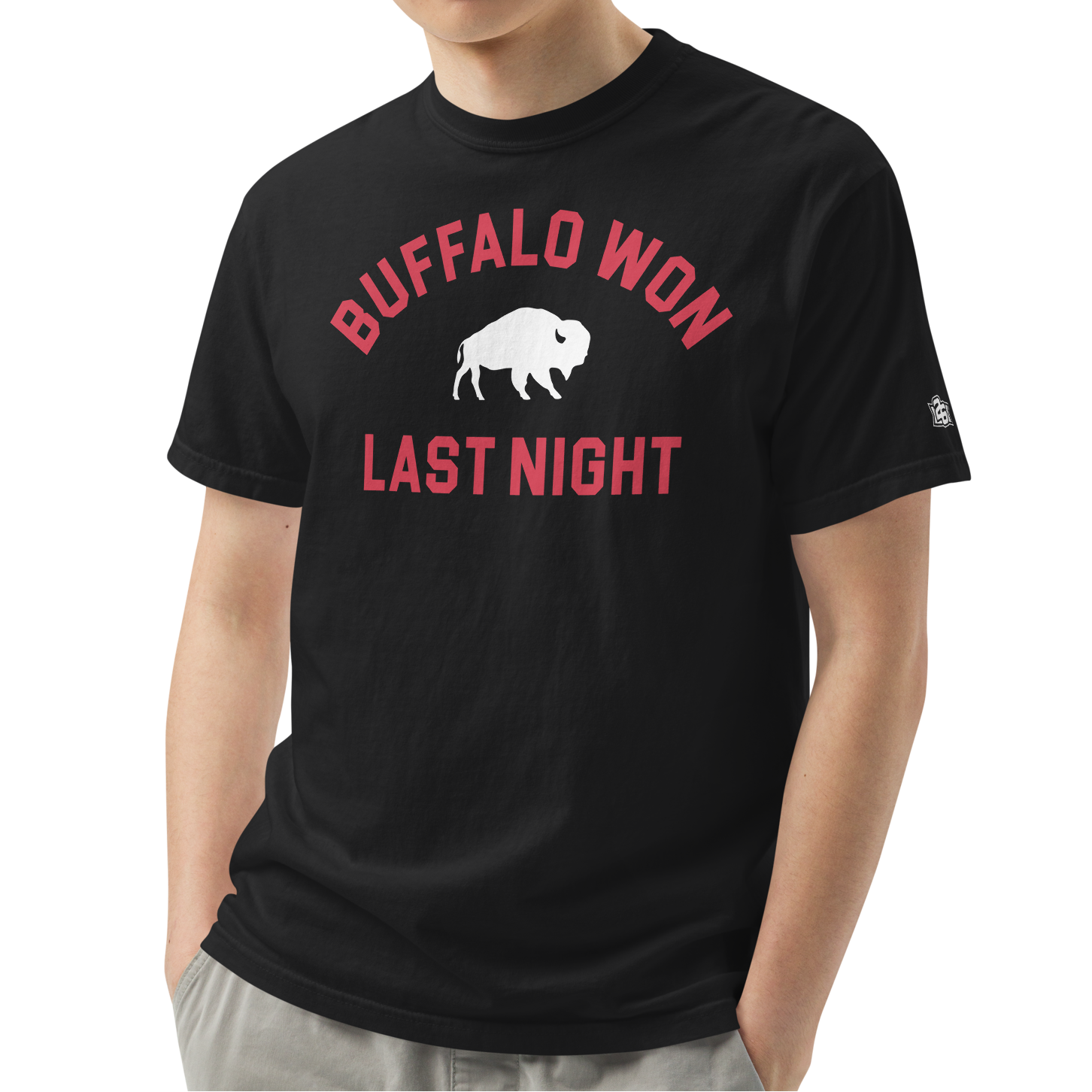 Black (100% ringspun cotton)