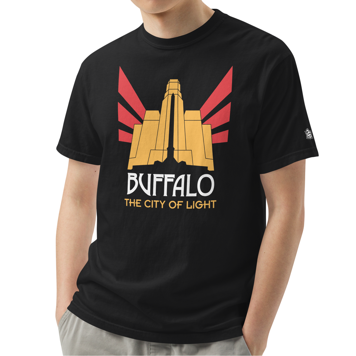 Black (100% ringspun cotton)