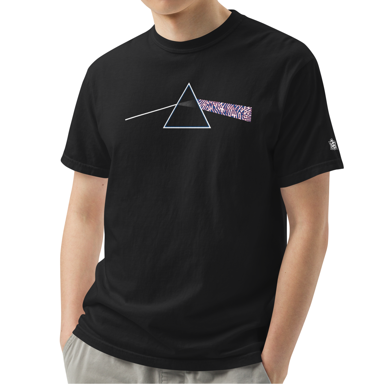 Black (100% ringspun cotton)