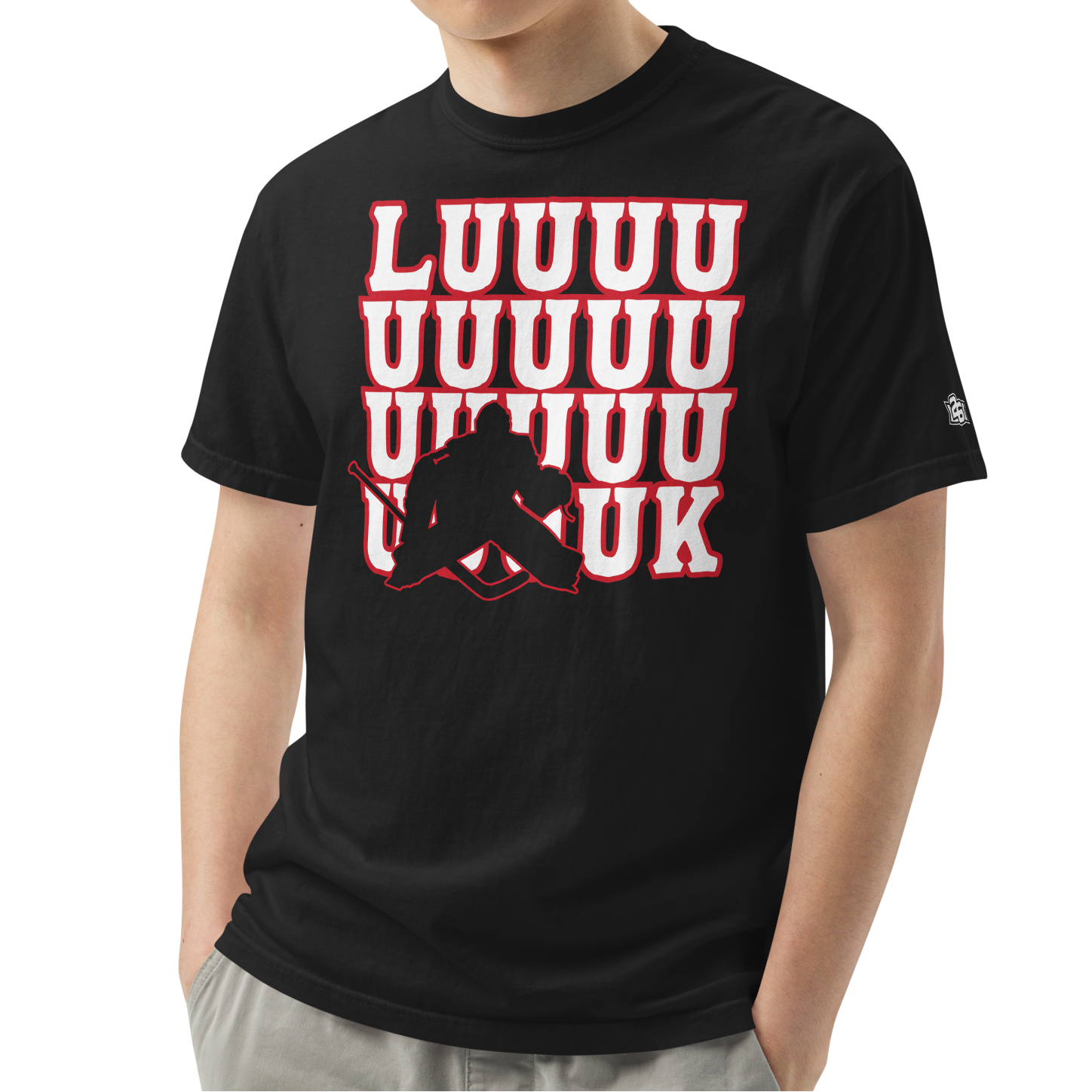 Black (100% ringspun cotton)