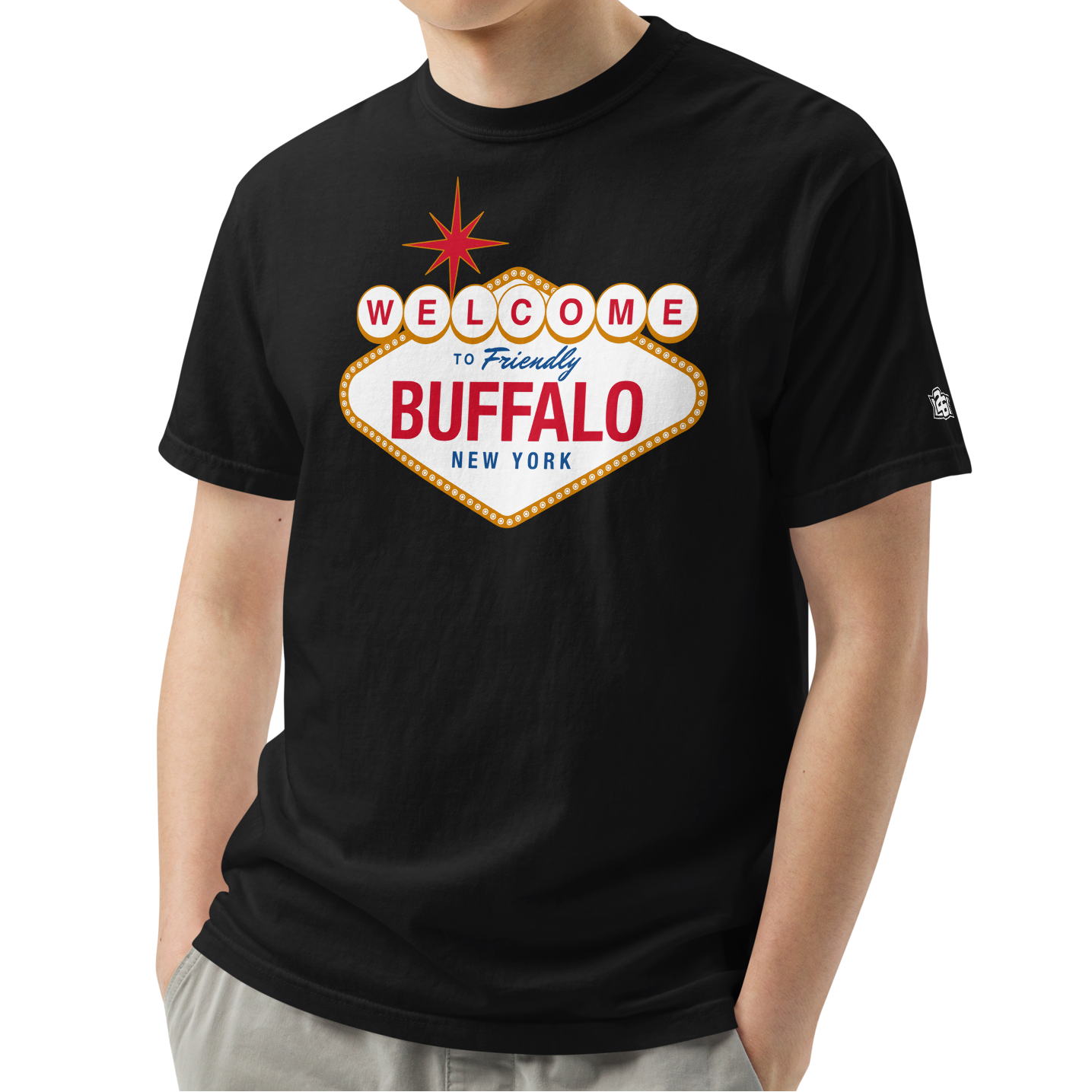 Black (100% ringspun cotton)