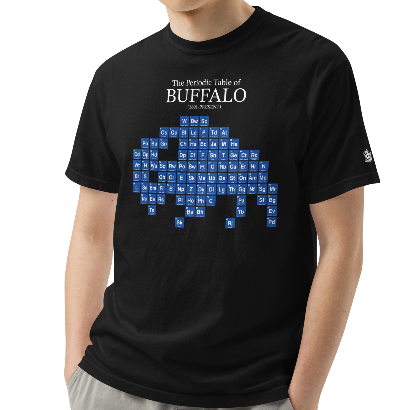 Black (100% ringspun cotton)