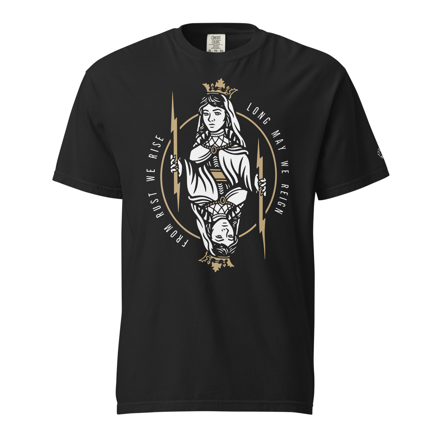 Black (100% ringspun cotton)