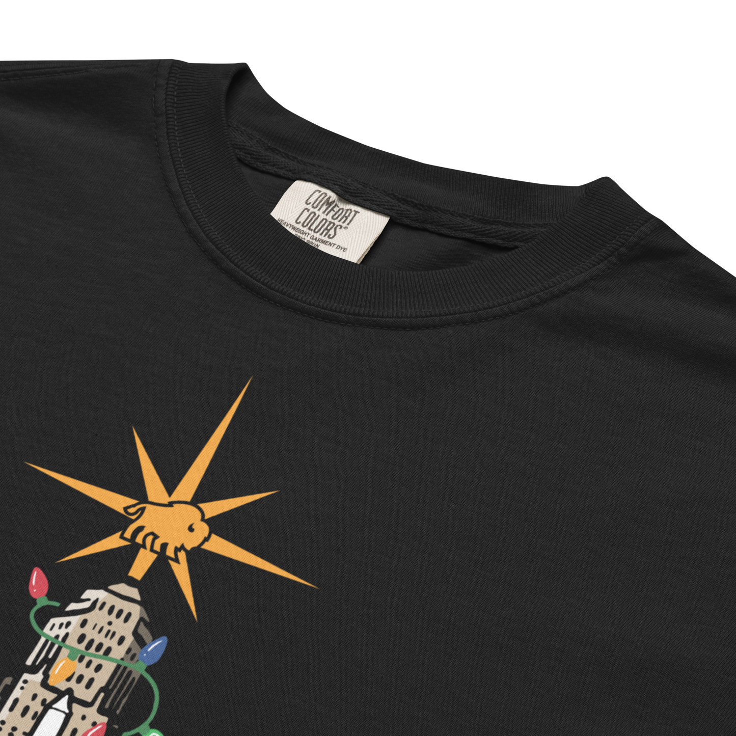 "Deck the City Hall" Premium Garment-Dyed Heavyweight T-Shirt