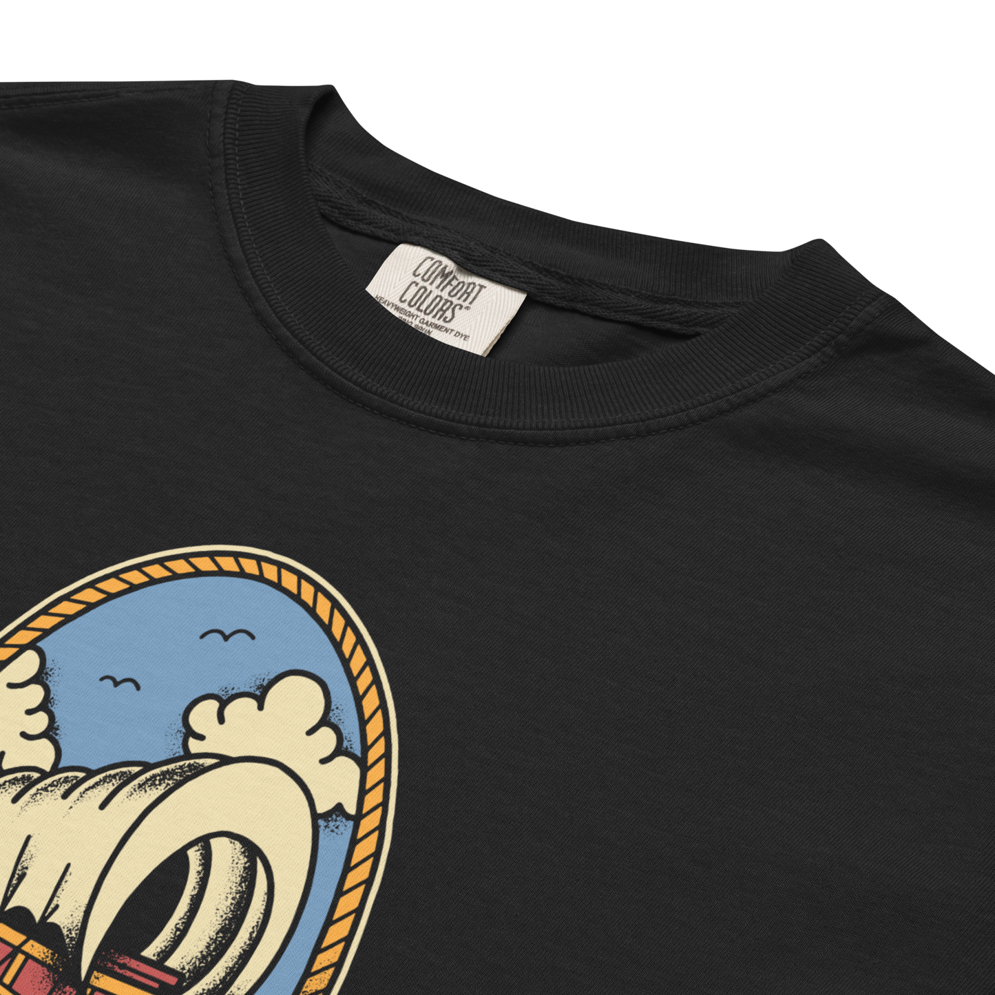 "Wagon Flash" Premium Garment-Dyed Heavyweight T-Shirt