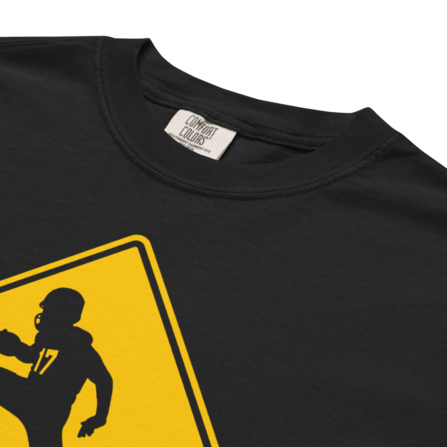 "Quarterback Crossing" Premium Garment-Dyed Heavyweight T-Shirt