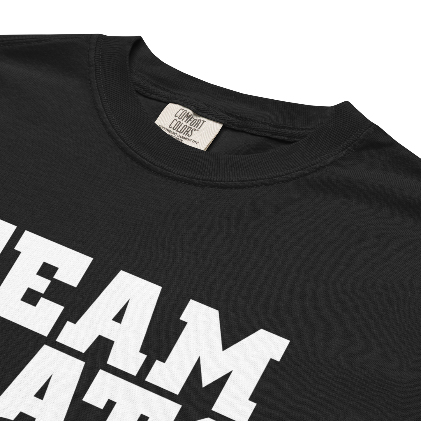 "Team Flats" Premium Garment-Dyed Heavyweight T-Shirt