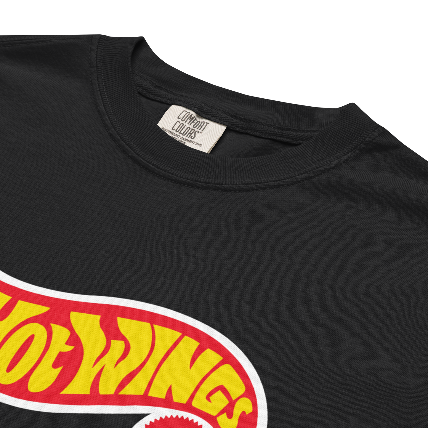 "Hot Wings" Premium Garment-Dyed Heavyweight T-Shirt (multiple color options)