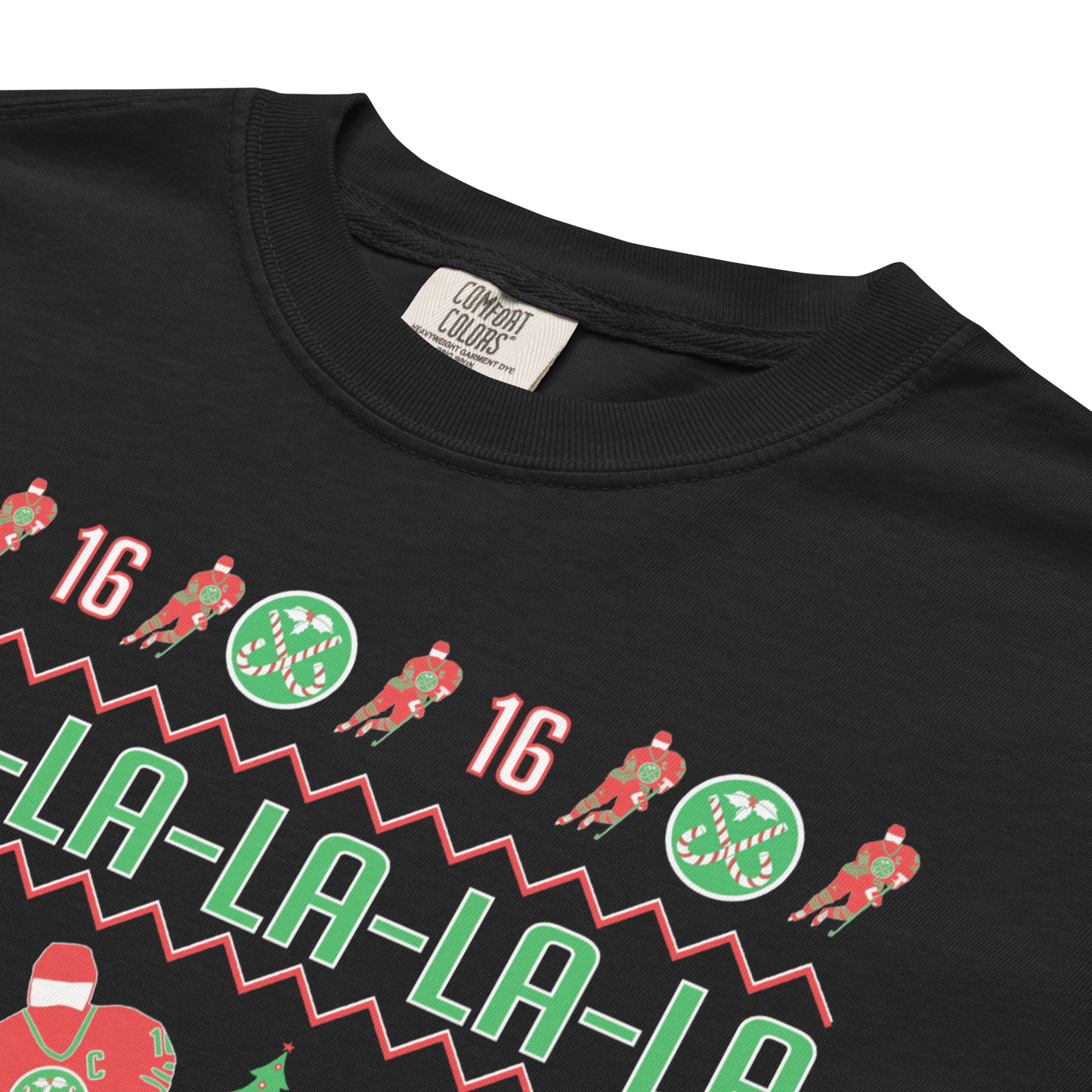 "Fa-La-La-La-La" Premium Garment-Dyed Heavyweight T-Shirt