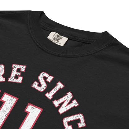 "Here Since '11" Premium Garment-Dyed Heavyweight T-Shirt (multiple color options)