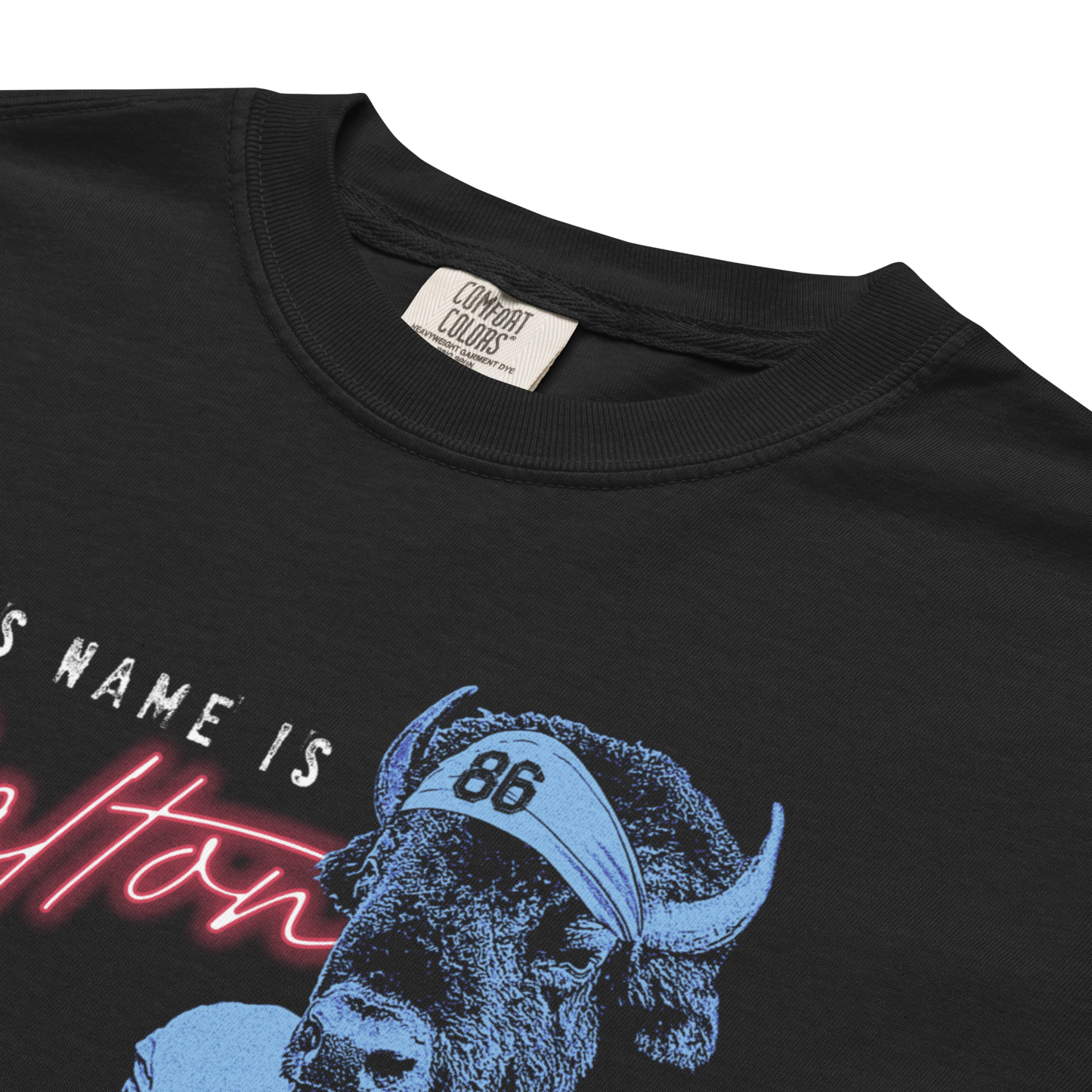 "His Name is Dalton" Premium Garment-Dyed Heavyweight T-Shirt
