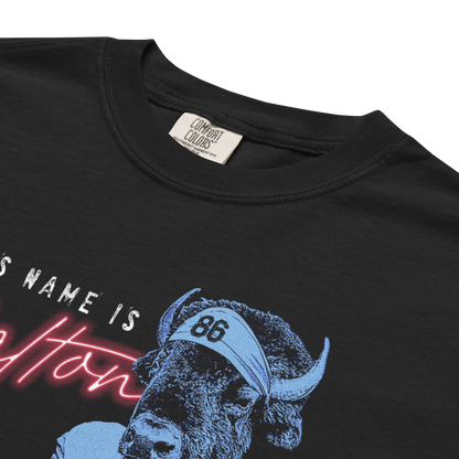 "His Name is Dalton" Premium Garment-Dyed Heavyweight T-Shirt