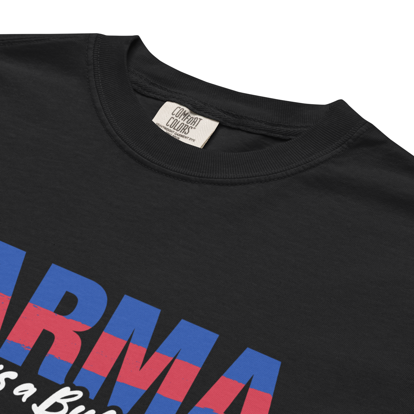 "Karma is a Buffalo Win" Premium Garment-Dyed Heavyweight T-Shirt