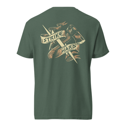 Back, Blue Spruce (100% ringspun cotton)