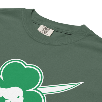 "Sharpen Your Shamrocks" Premium Garment-Dyed Heavyweight T-Shirt