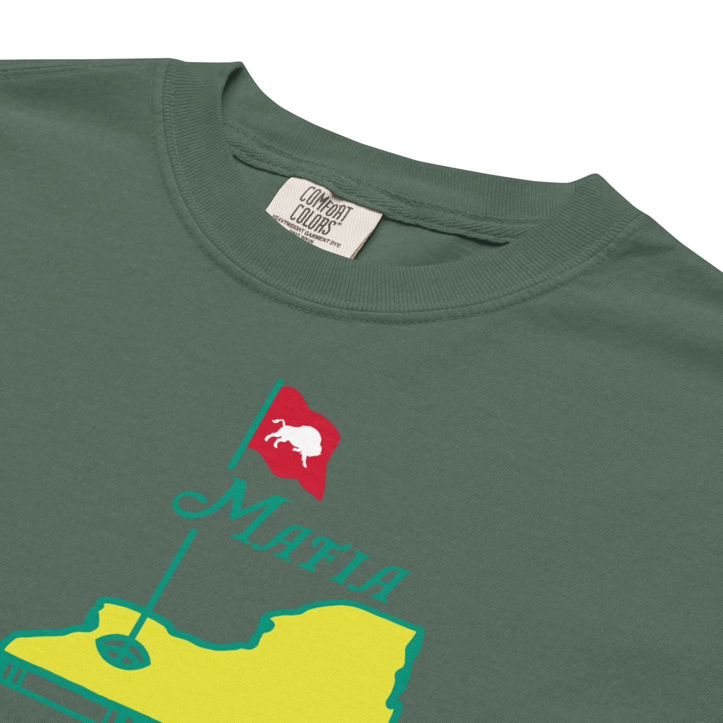 "A Family Unlike Any Other" Premium Garment-Dyed Heavyweight T-Shirt (pocket-size print)