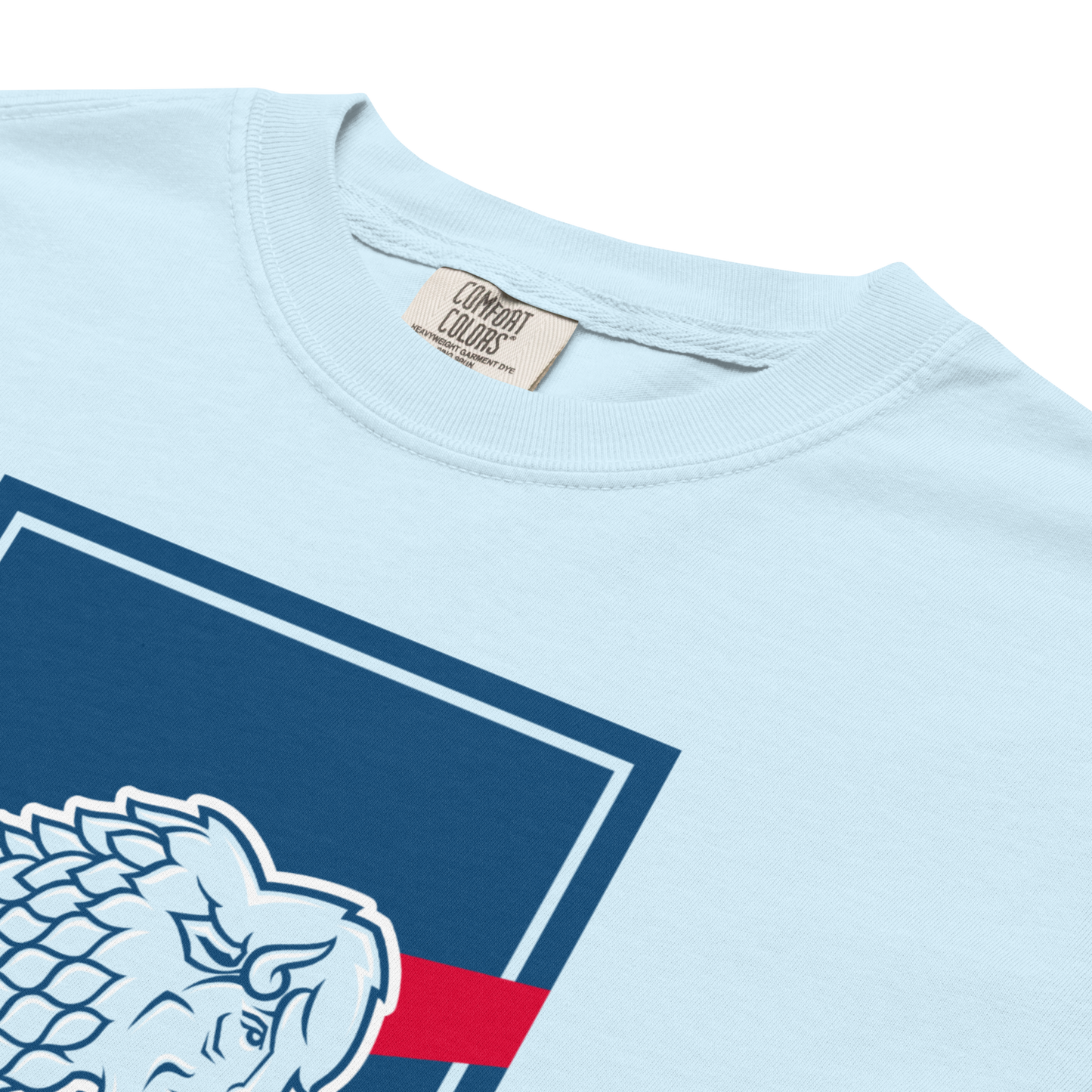 "House Buffalo" Premium Garment-Dyed Heavyweight T-Shirt (multiple color options)