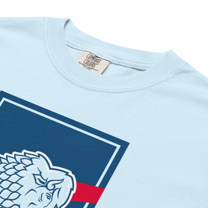"House Buffalo" Premium Garment-Dyed Heavyweight T-Shirt (multiple color options)