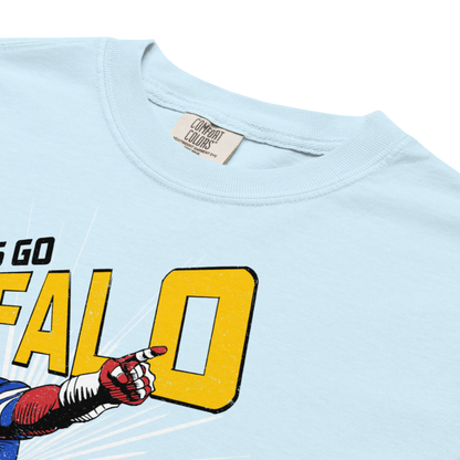 "Buffalo Comic" Premium Garment-Dyed Heavyweight T-Shirt