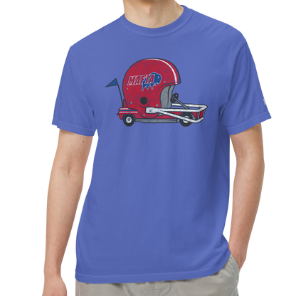 Flo Blue (100% ringspun cotton)