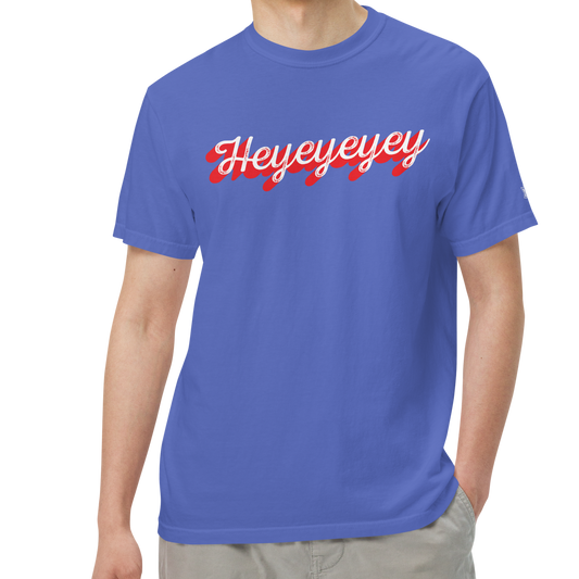 Flo Blue (100% ringspun cotton)