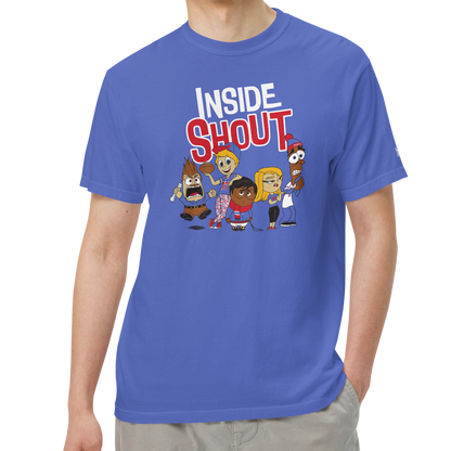 Flo Blue (100% ringspun cotton)
