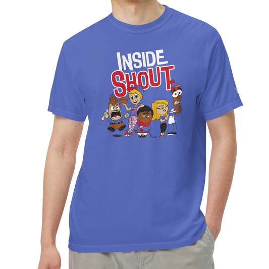 Flo Blue (100% ringspun cotton)