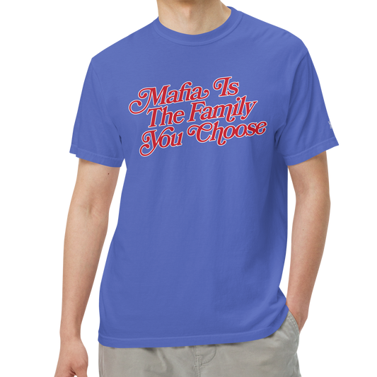 Flo Blue (100% ringspun cotton)