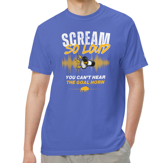 Flo Blue (100% ringspun cotton)