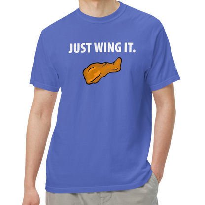 Flo Blue (100% ringspun cotton)